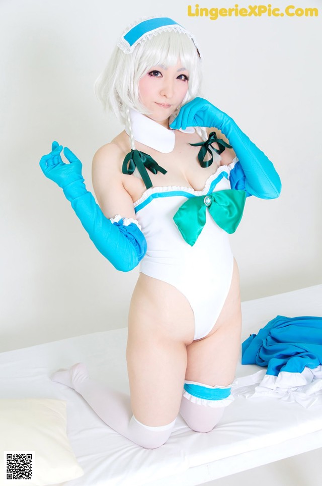 Cosplay Shien - Silver Rounbrown Ebony No.135129